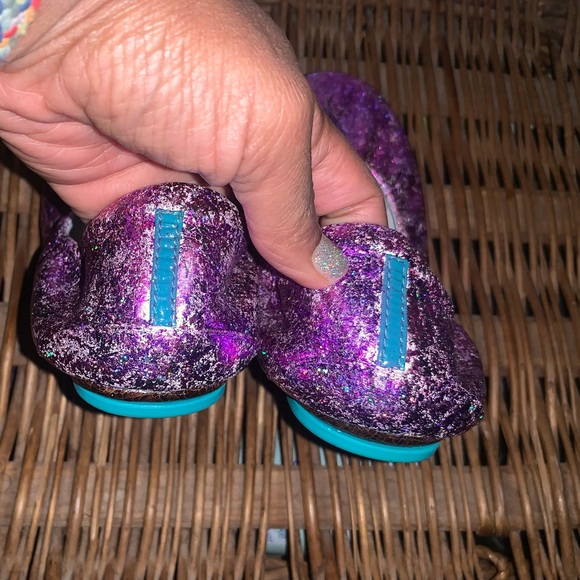 Custom Purple Sparkle Tieks - Picture 5 of 7